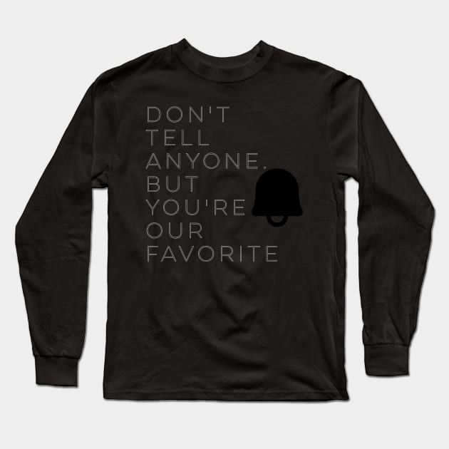 word Long Sleeve T-Shirt by Dream Store